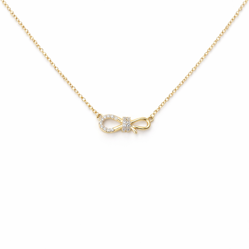 Infinity Luxe Crystal Necklace