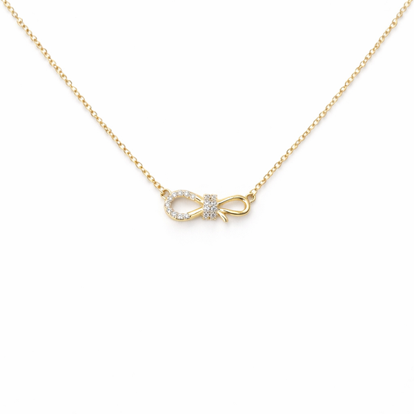 Infinity Luxe Crystal Necklace