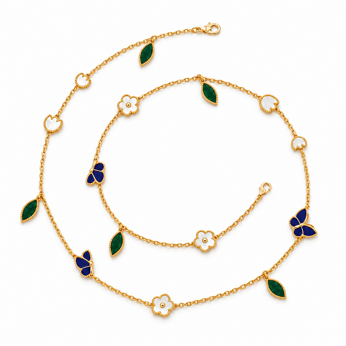 Azure Garden Necklace