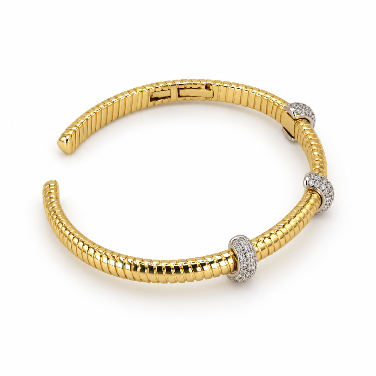 Liora Trio Pavé Cuff