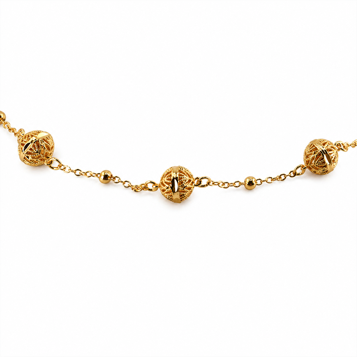 Medallion Station Necklace