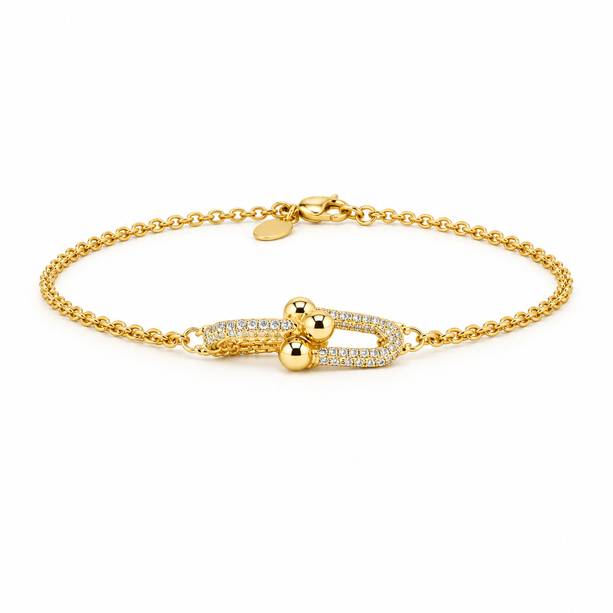Lumière Link Crystal Bracelet