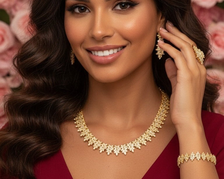 Lumière Floral Jewelry Set