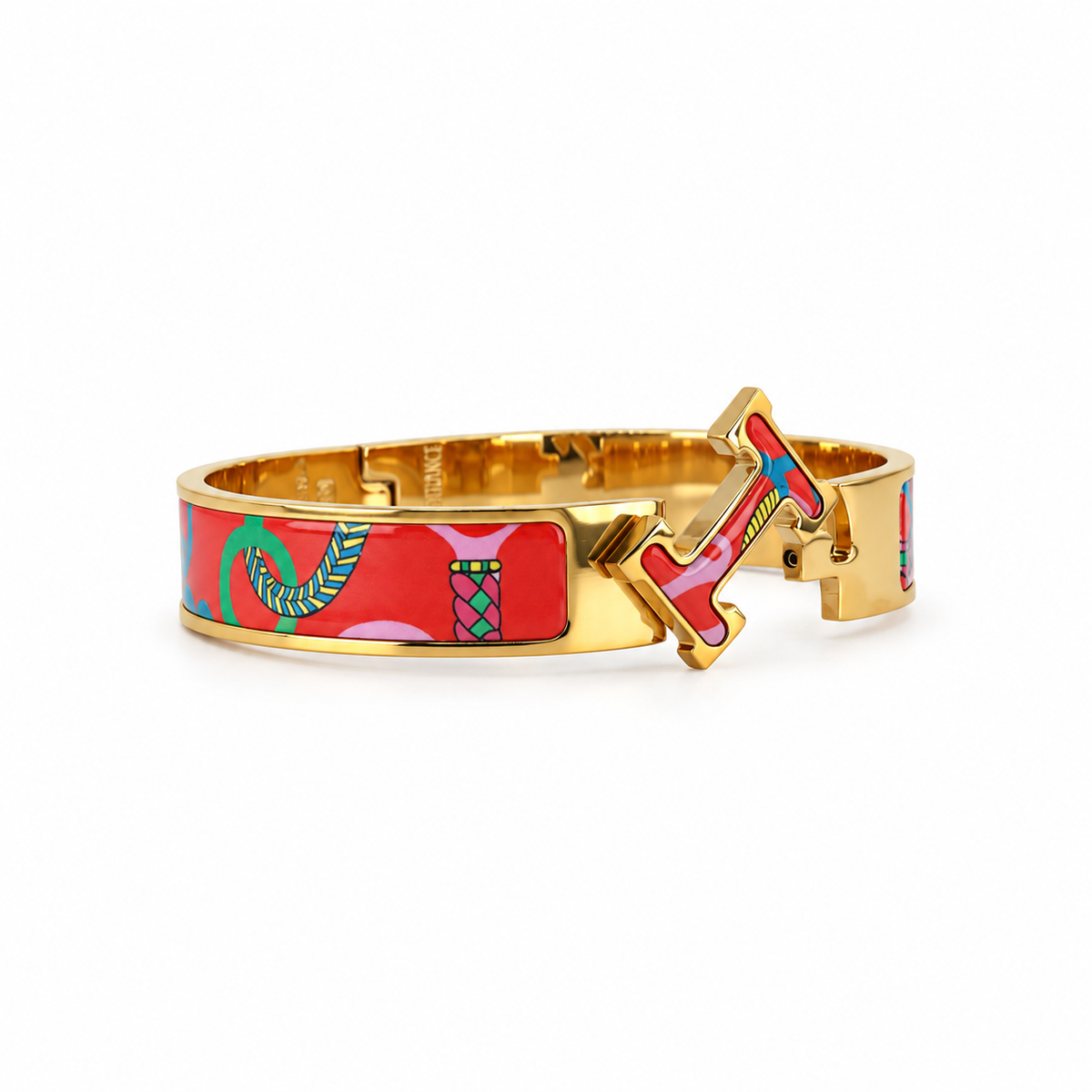 Crimson Mosaic Bracelet