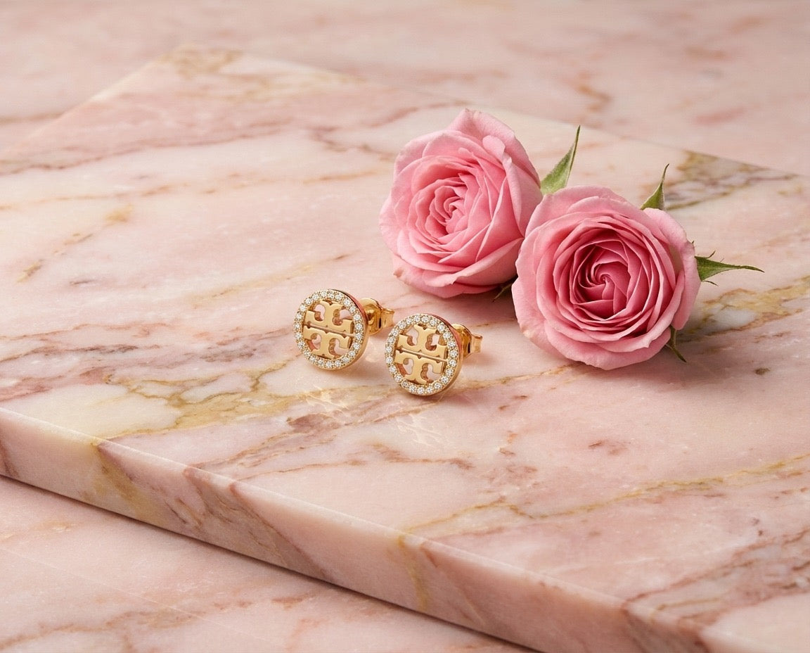 Classic Medallion Stud Earrings