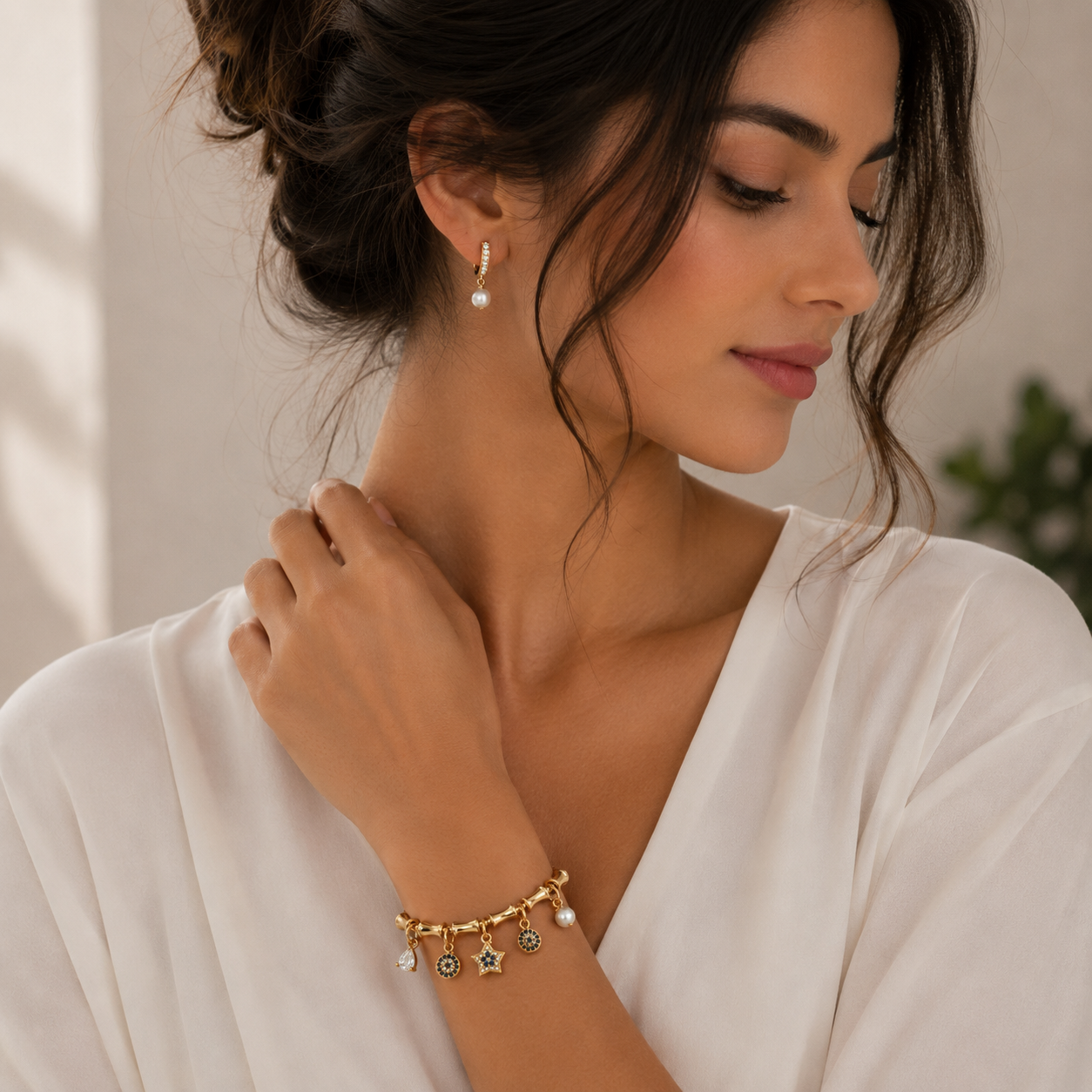 Celestial Charm Luxe Bracelet