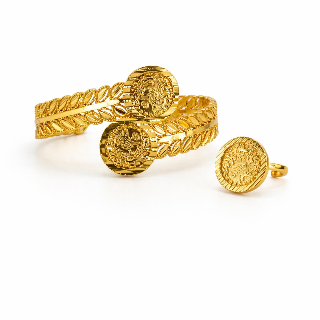 Valencia Coin Twist Bangle
