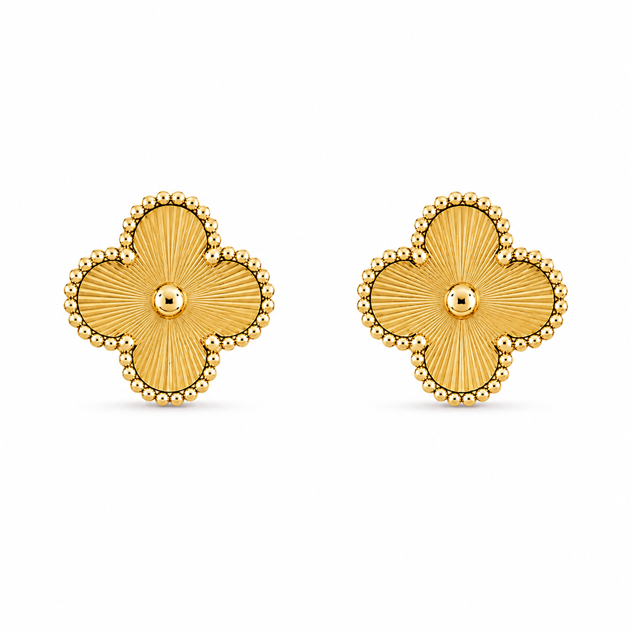 Clover Luxe Stud Earrings