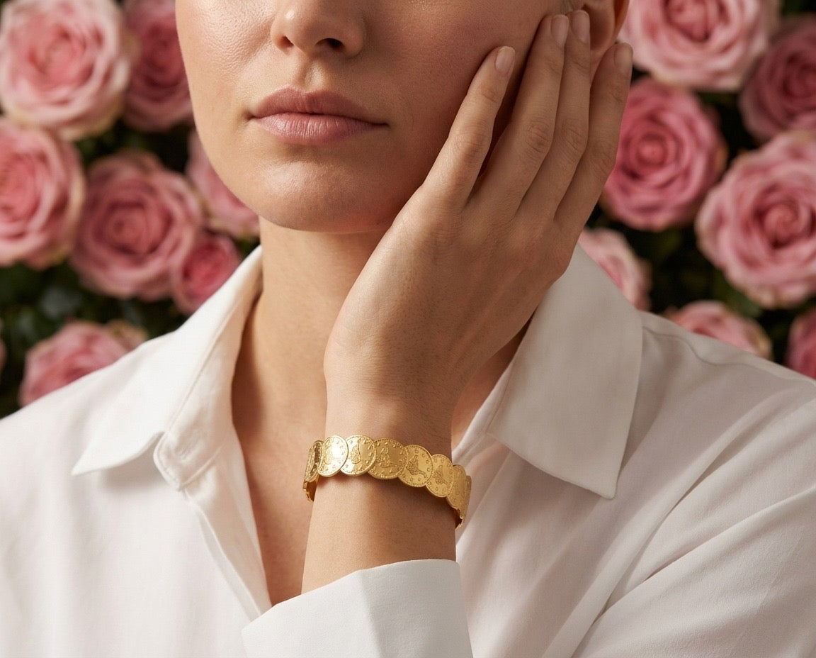 Valencia Coin Statement Ring