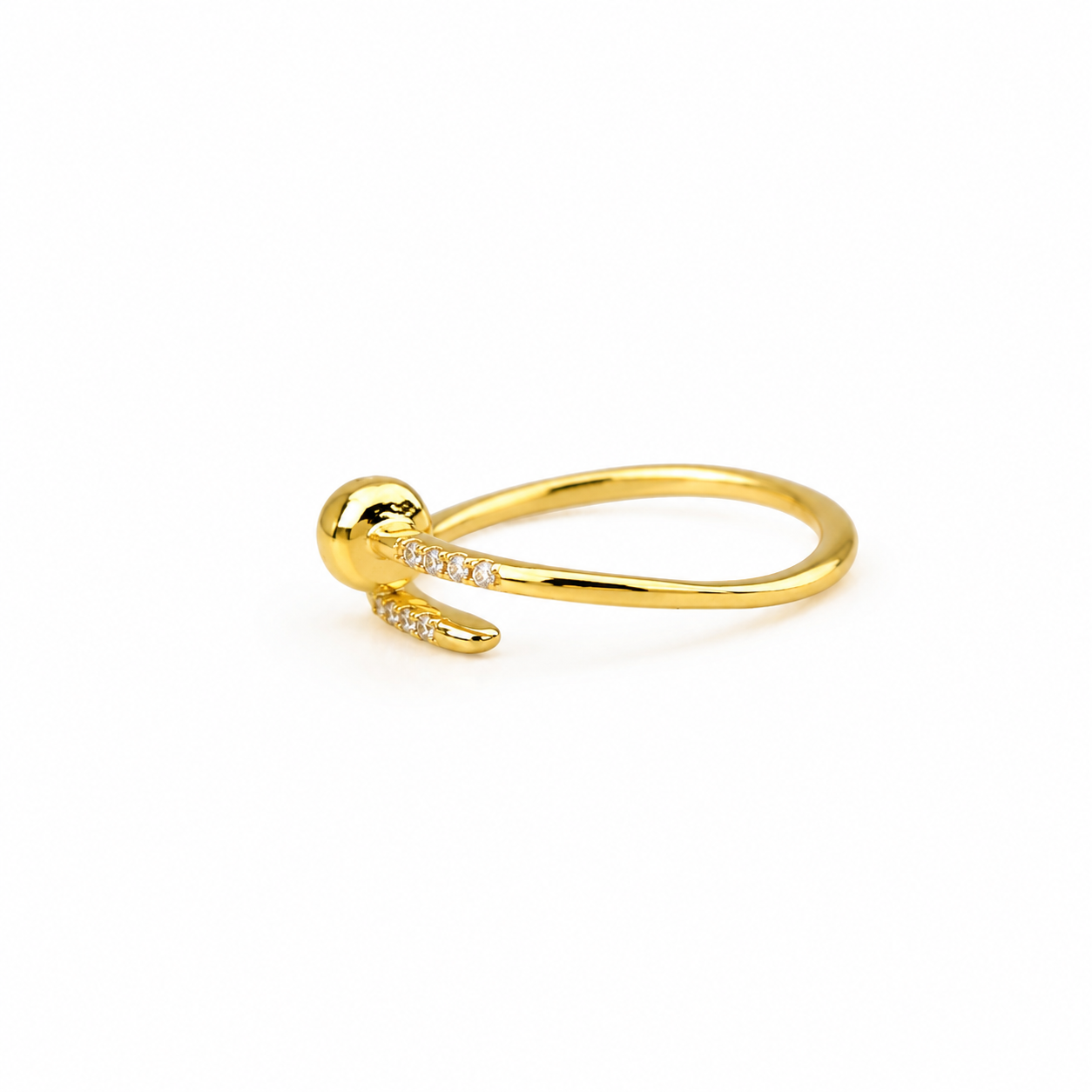 Golden Heart Ring