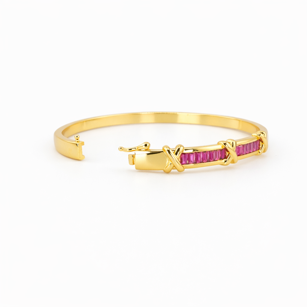 Pink X Signature Bangle & Ring