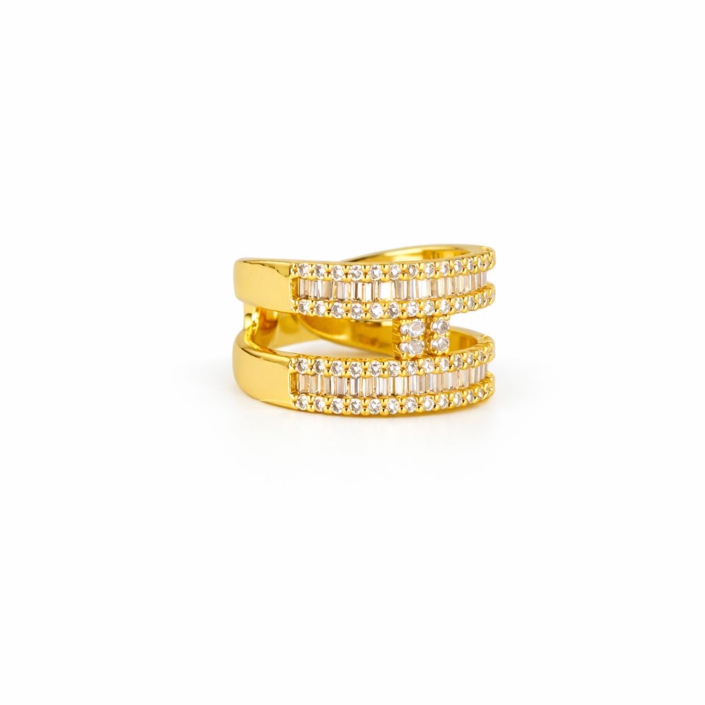 Triple Band Luxe Ring