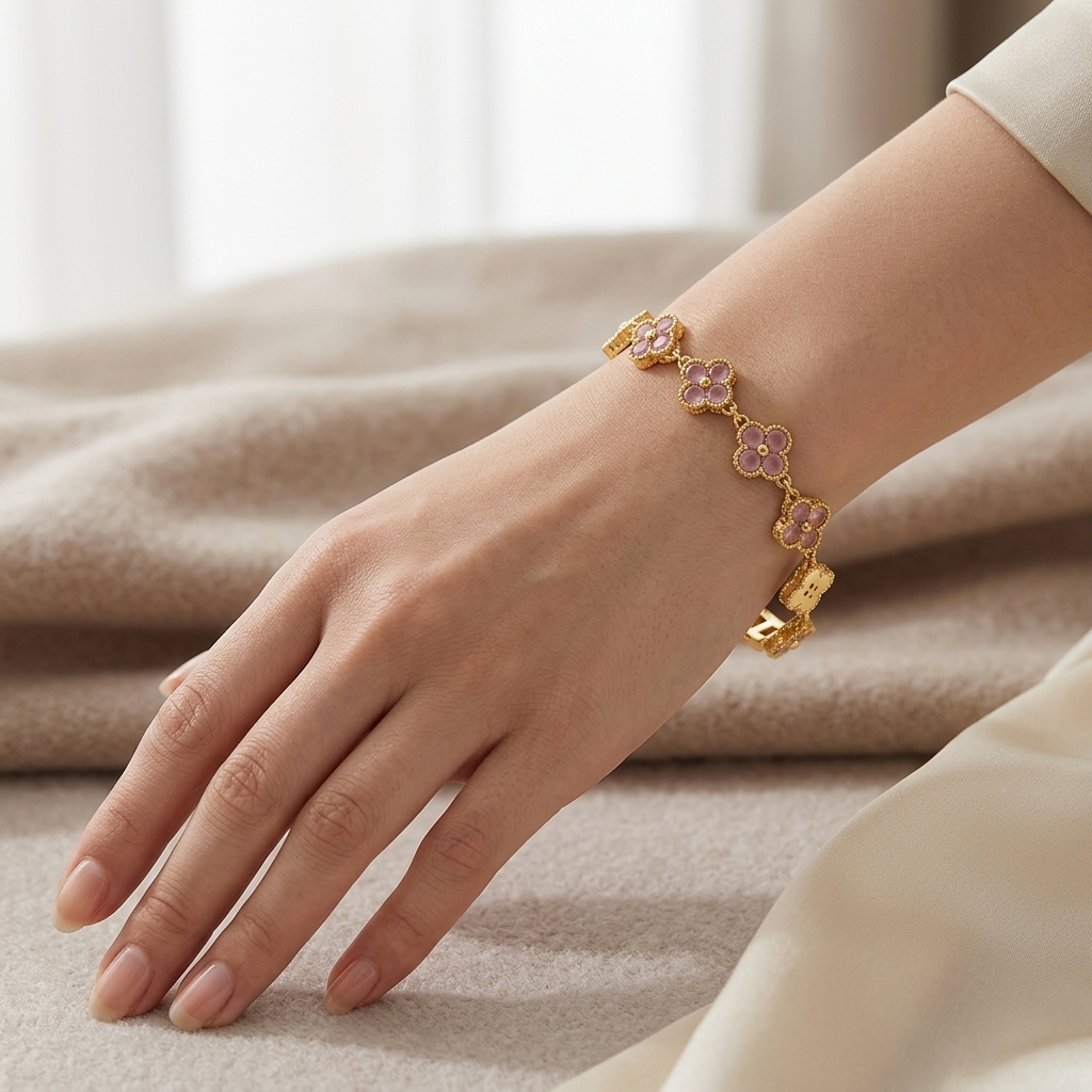 Lilac Blossom Bracelet