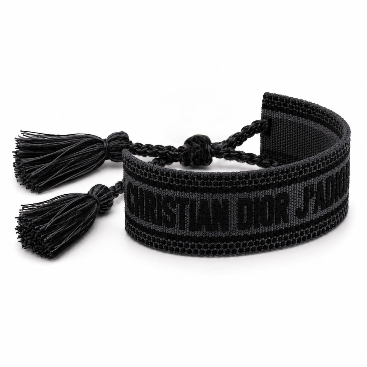 Midnight Black Adjustable Bracelet
