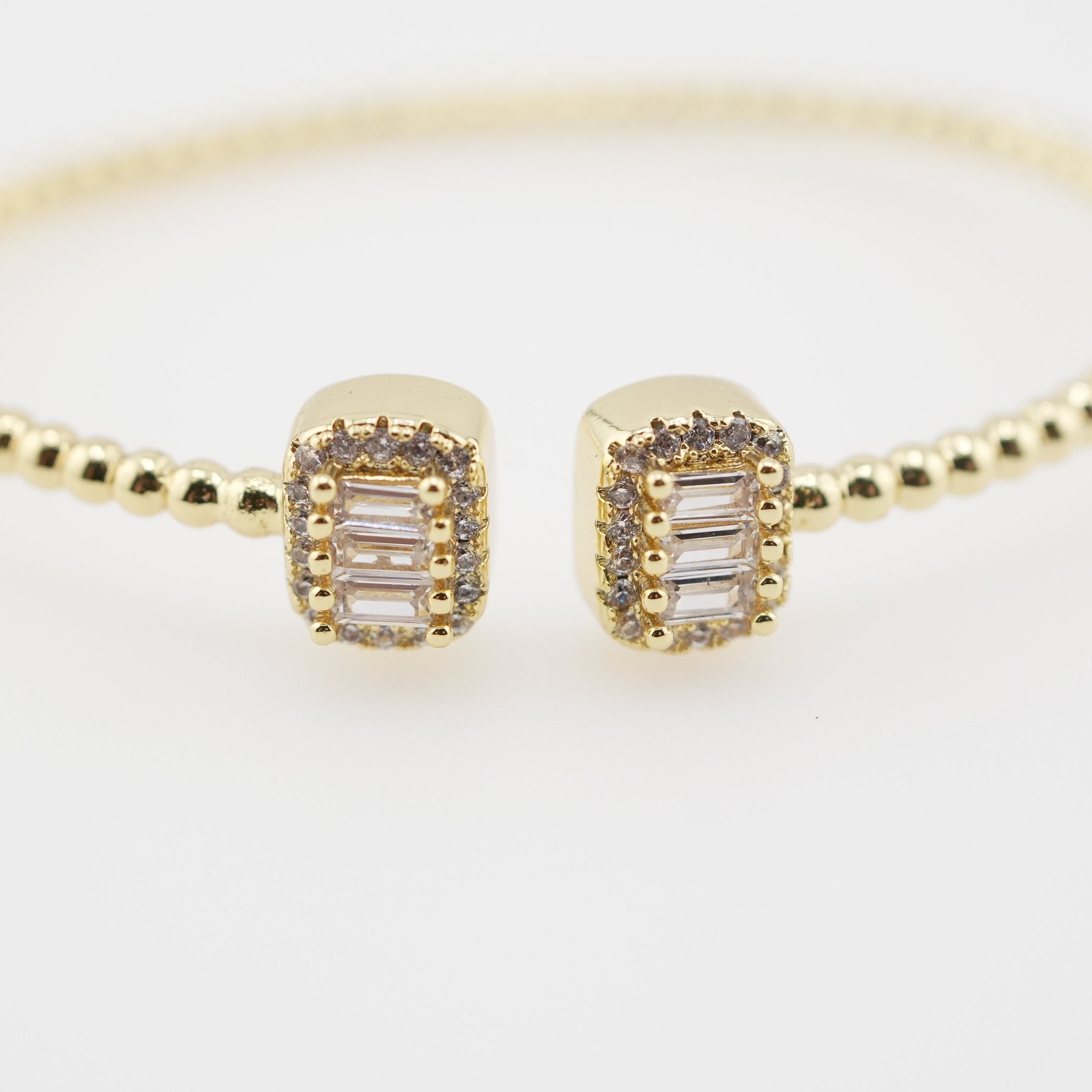 Baguette Radiance Beaded Bracelet