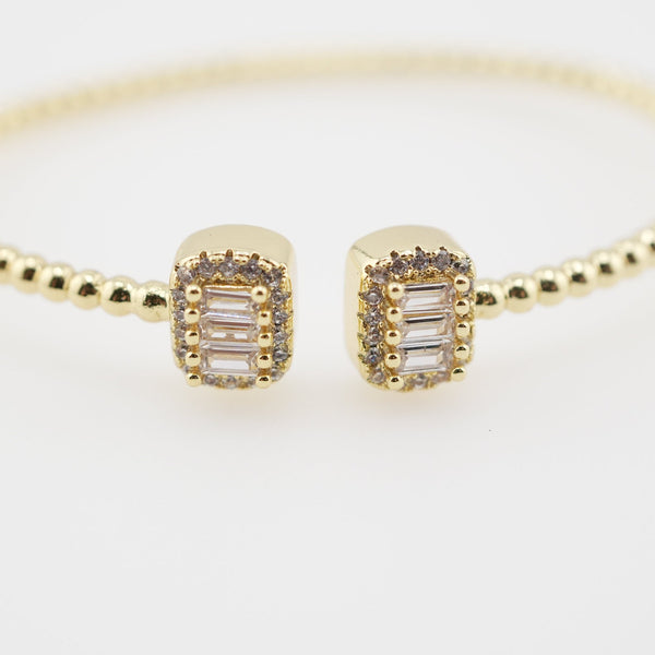 Baguette Radiance Beaded Bracelet