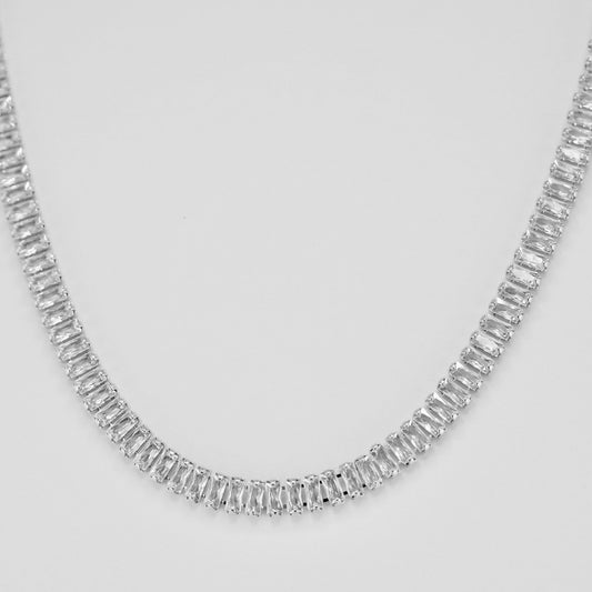 Silver Ice Necklace