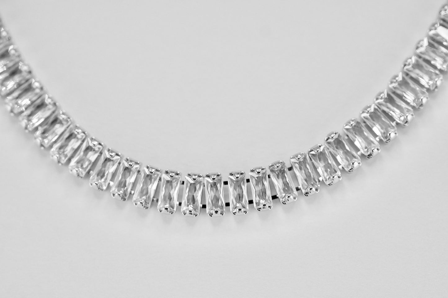 Silver Ice Necklace