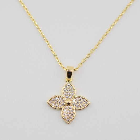 Golden Petal Pendant