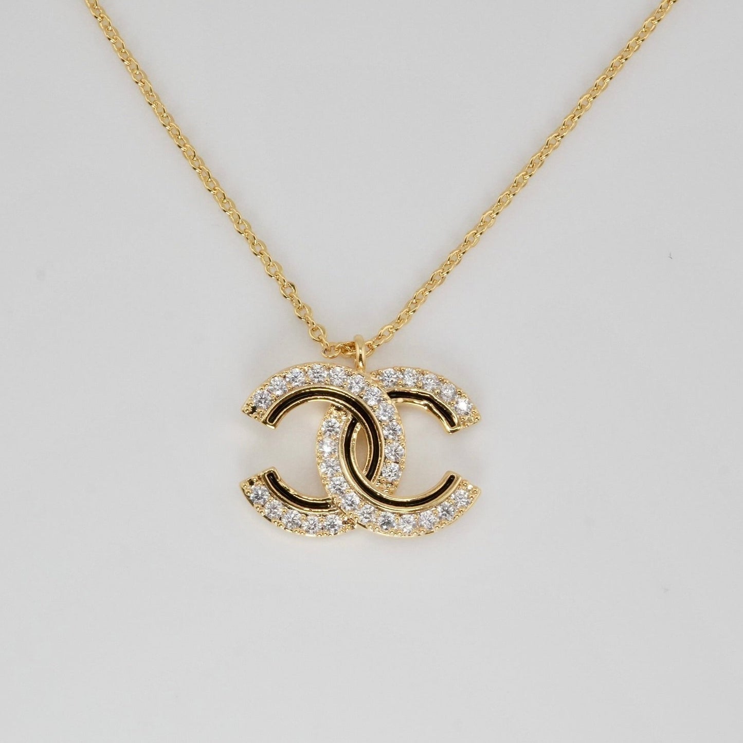 Crystal Emblem Necklace