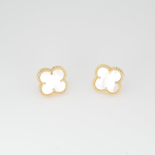 Pearl Clover Earring