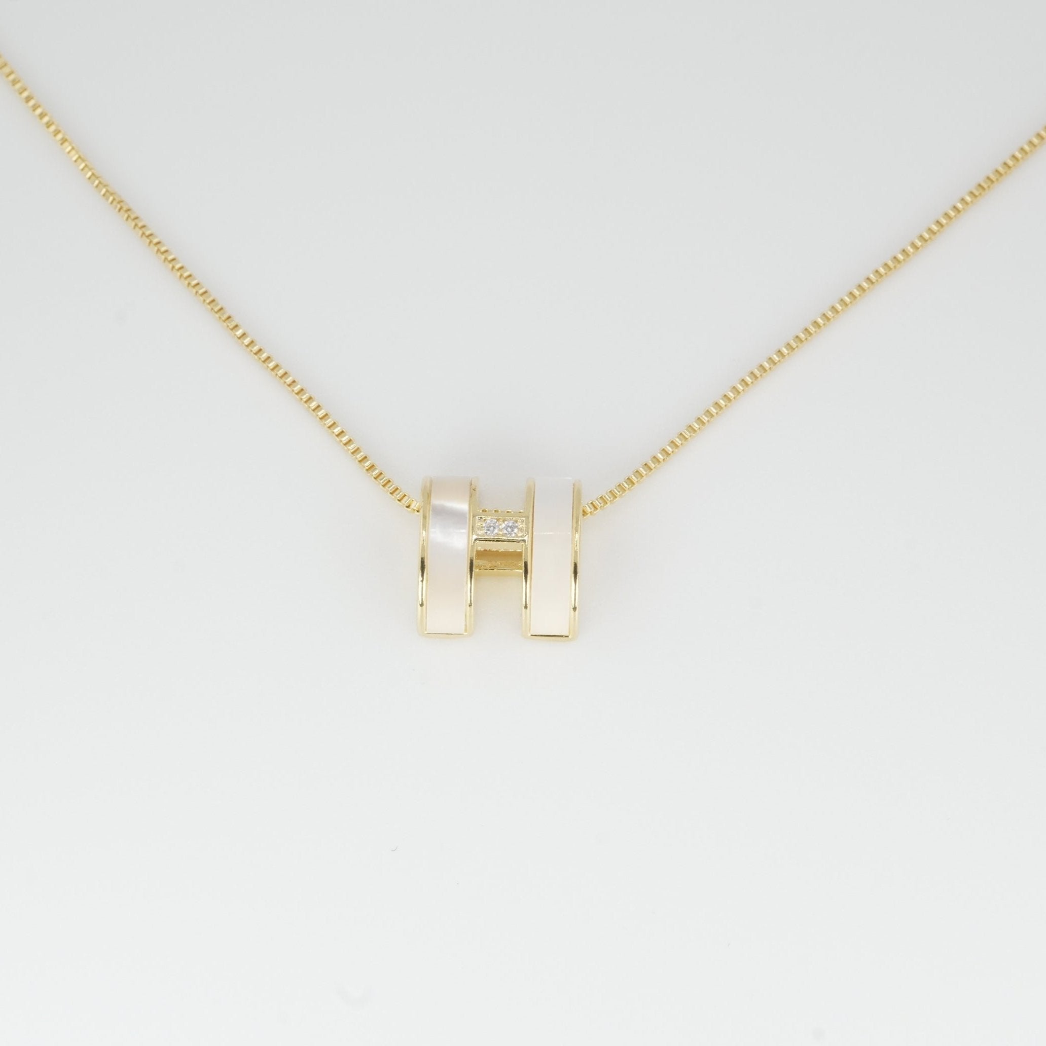 Harmony H Necklace