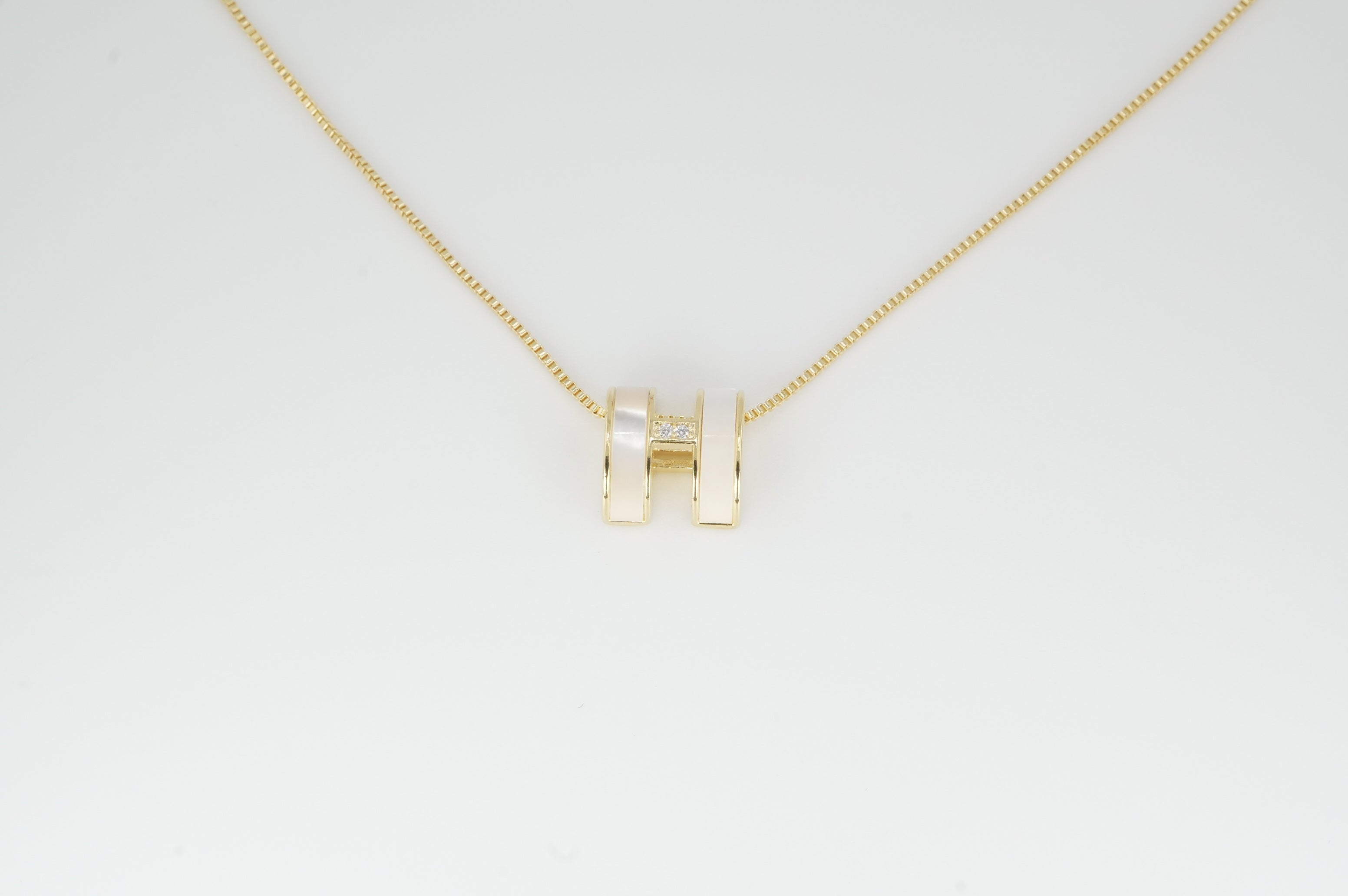 Harmony H Necklace