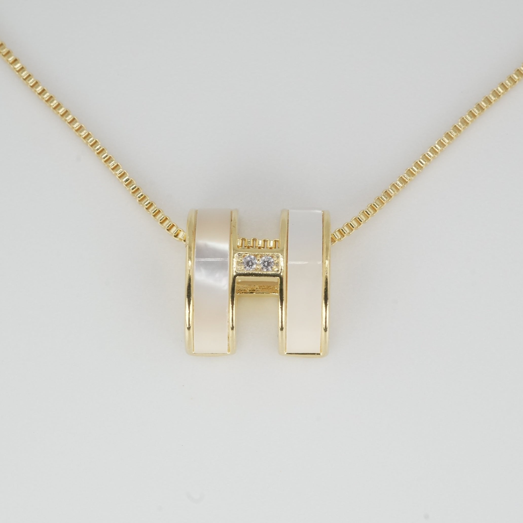 Harmony H Necklace