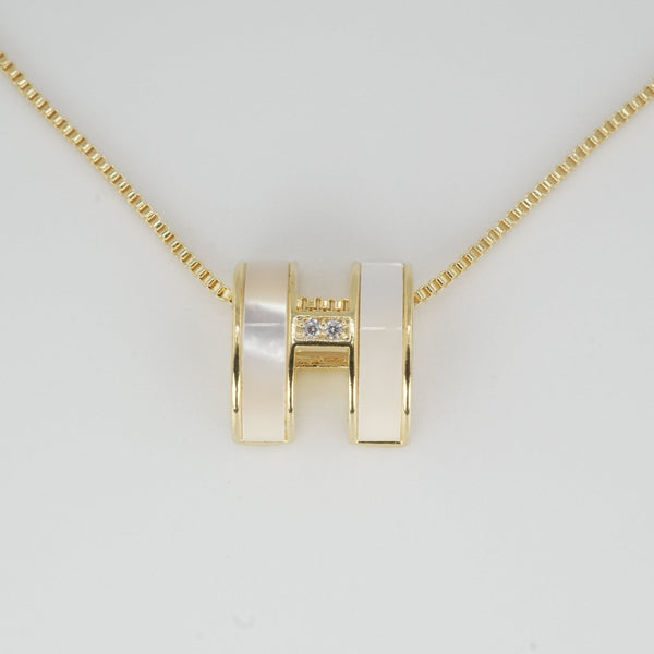 Harmony H Necklace