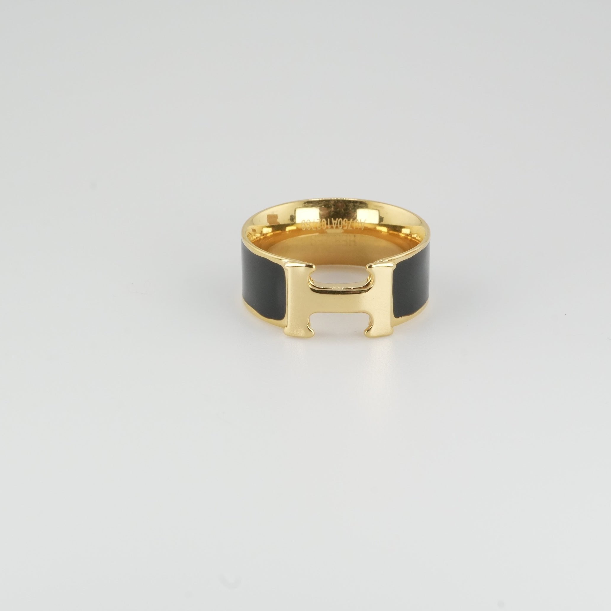 Midnight H Ring