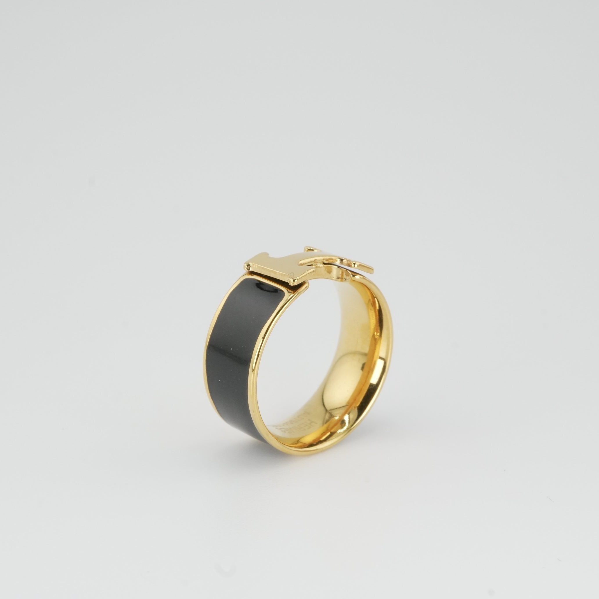 Midnight H Ring