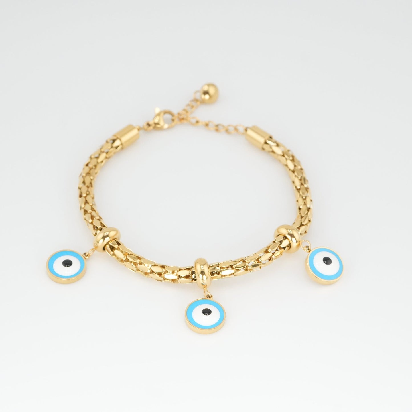 3 Eyes Charm Bracelet