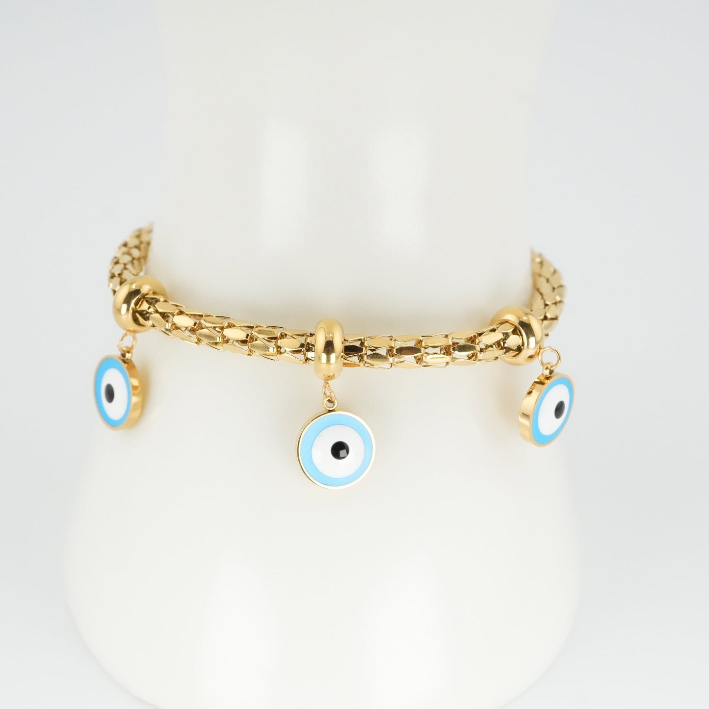 3 Eyes Charm Bracelet
