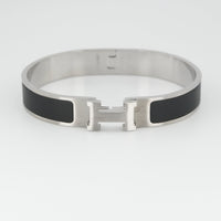 Silver Onyx Band Bracelet