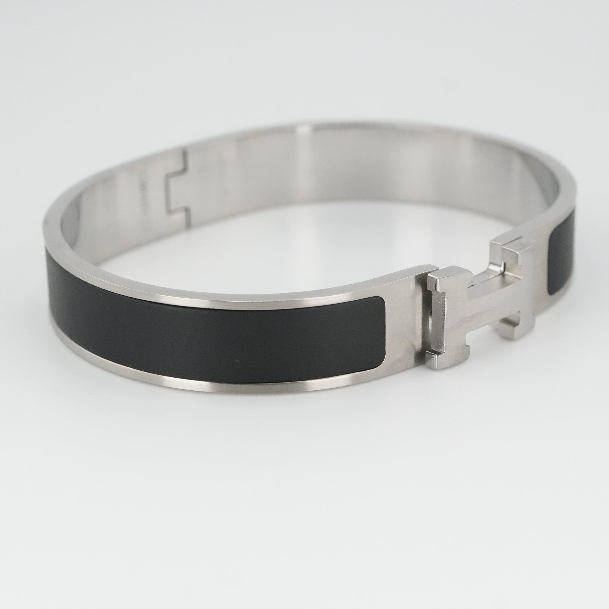 Silver Onyx Band Bracelet