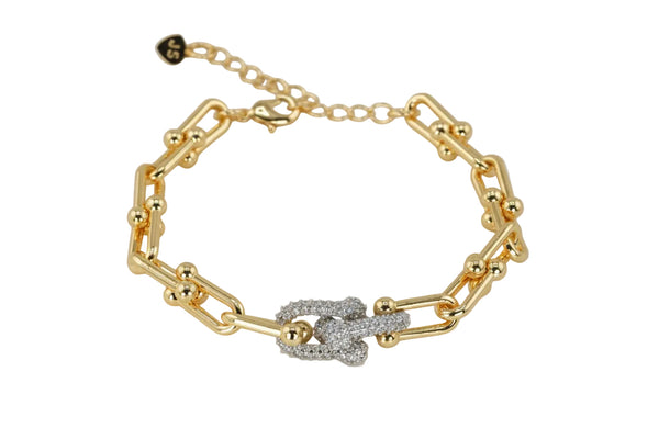 Cosmic Knot Link Bracelet