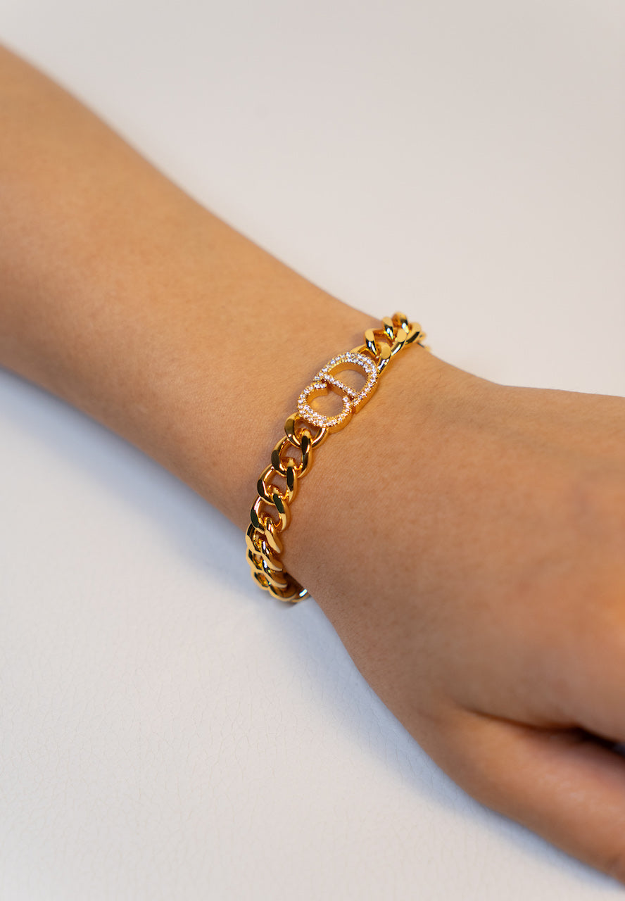 CD Crystal Bracelet