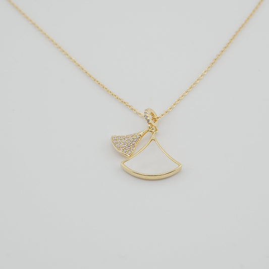Gold Arc Necklace