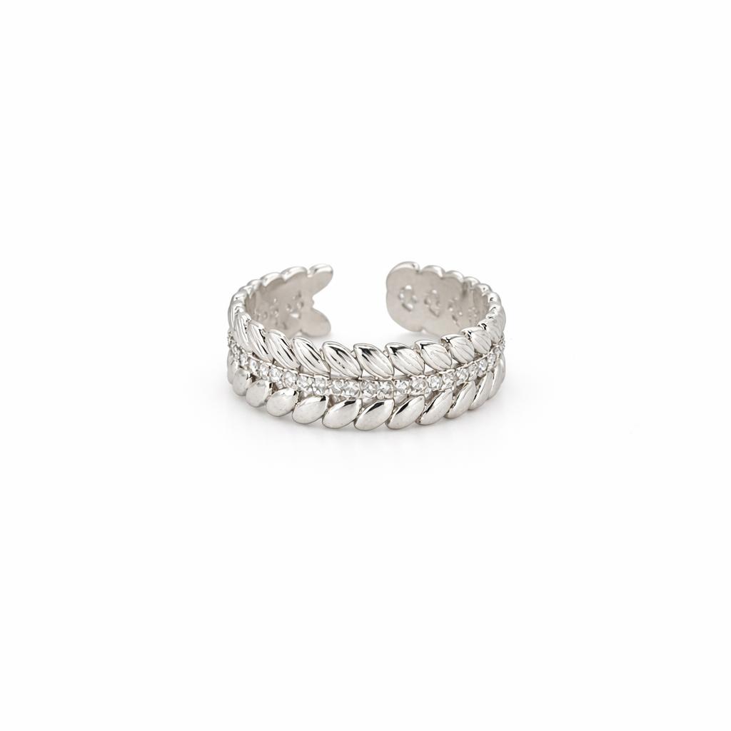 Luxury Pavé Adjustable Ring