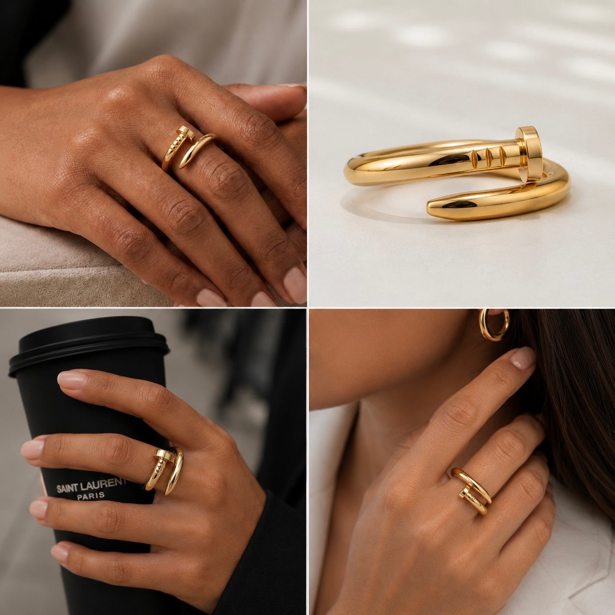 Nail Inspired Ring