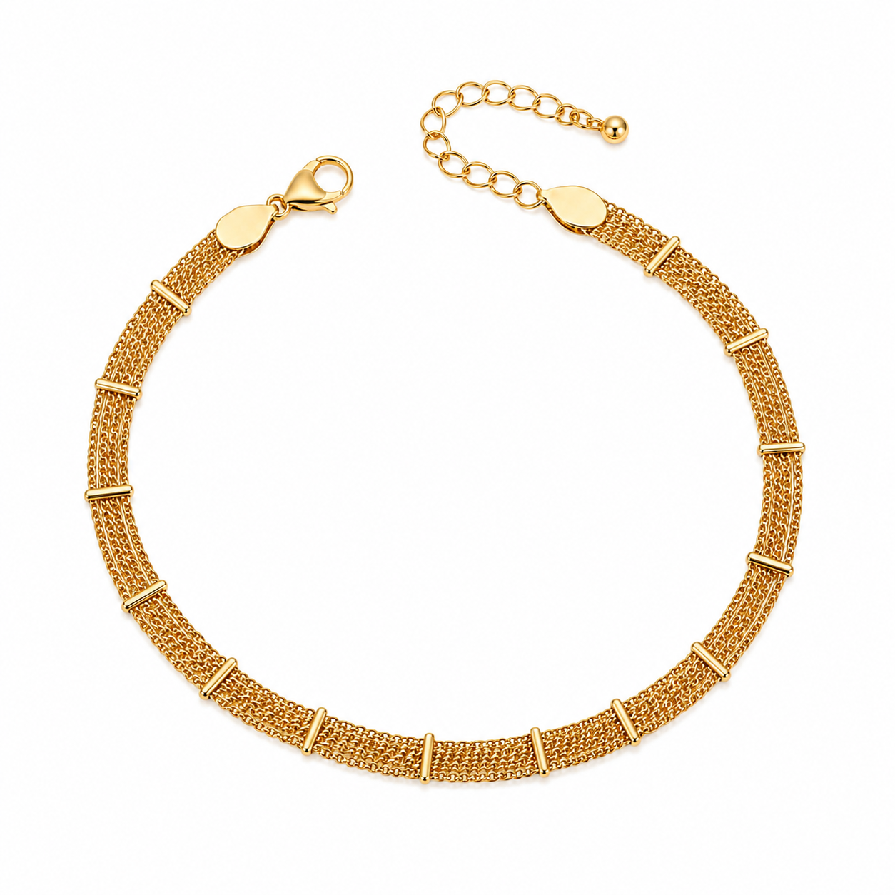 Luxe Mesh Anklet