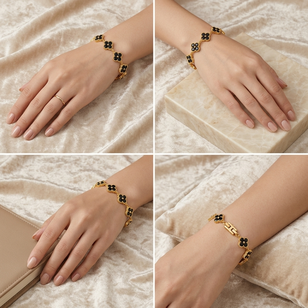 Midnight Bloom Bracelet