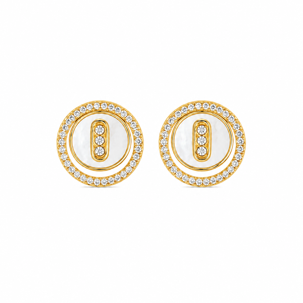 Imperial Pearl Stud Earrings