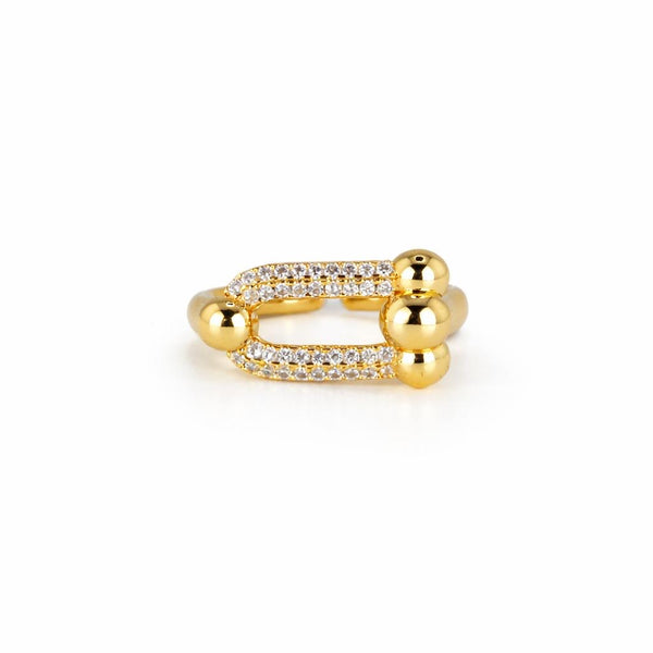 Celeste Bar Gold Ring