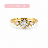 Celeste Three-Stone Ring