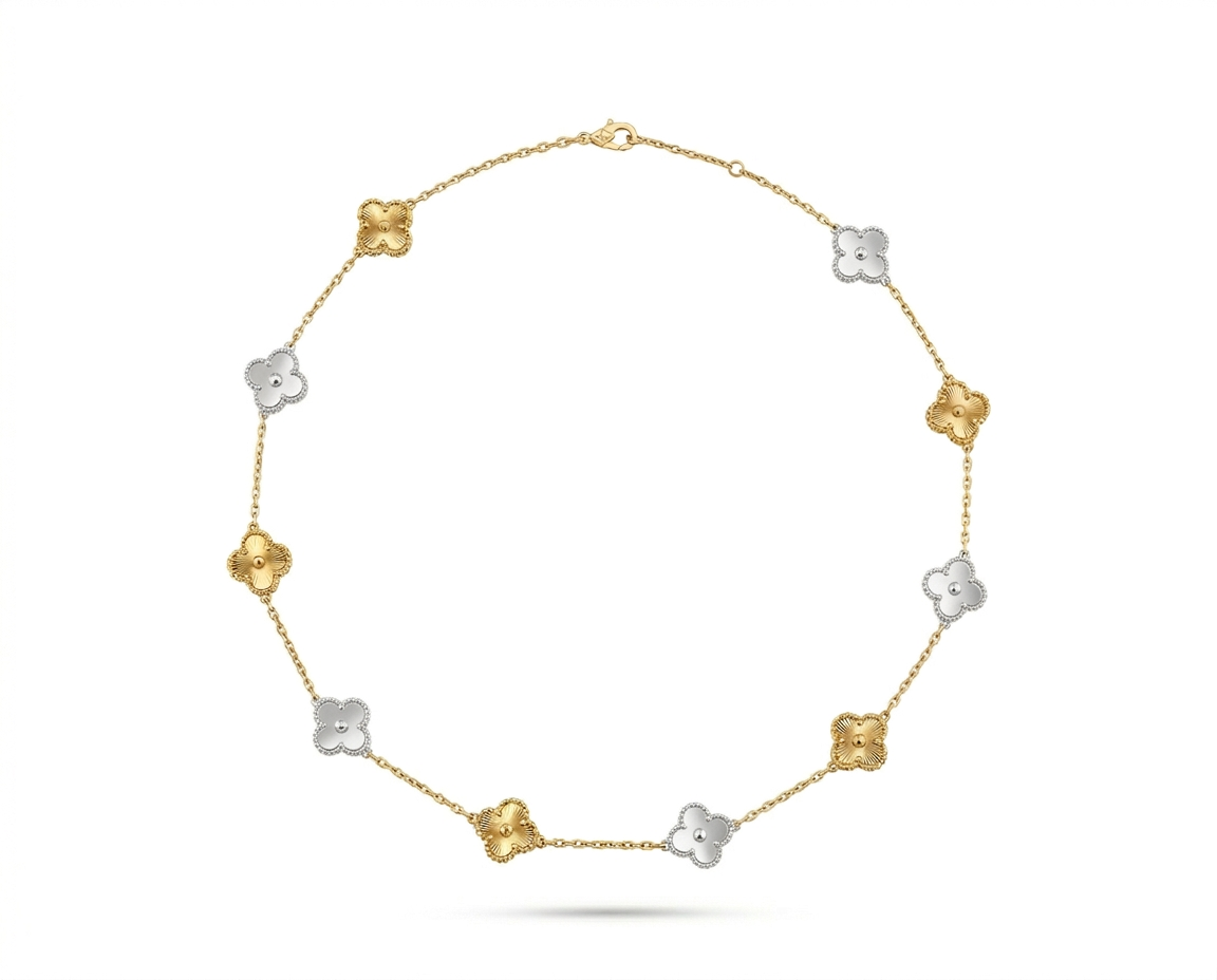 Mini Clover Necklace – Delicate Luxury Edition