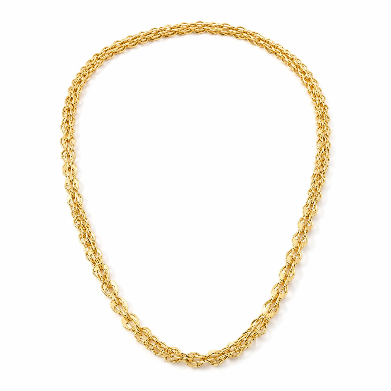 Serena Wheat Chain Necklace