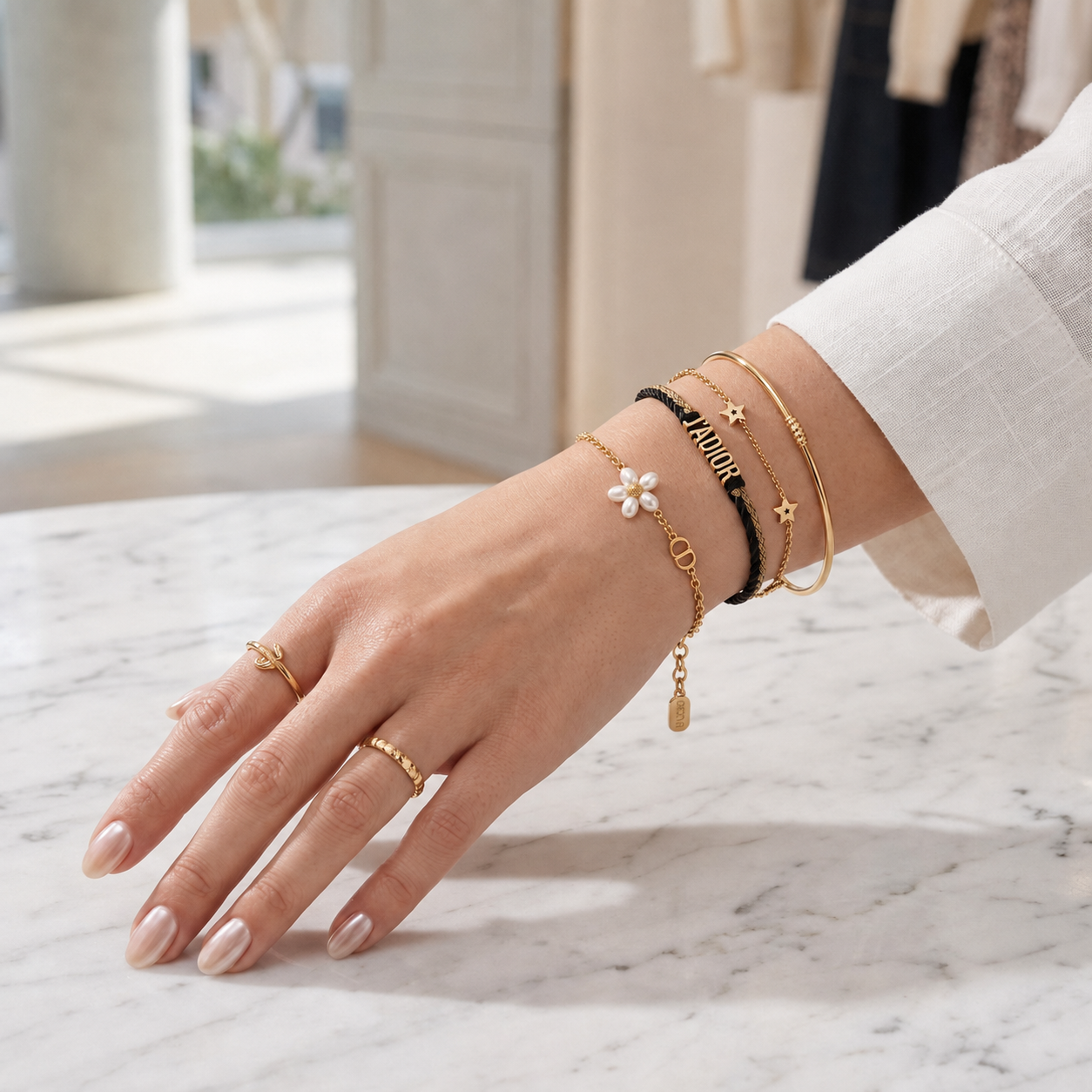 The Masterpiece Pearl Bloom Bracelet