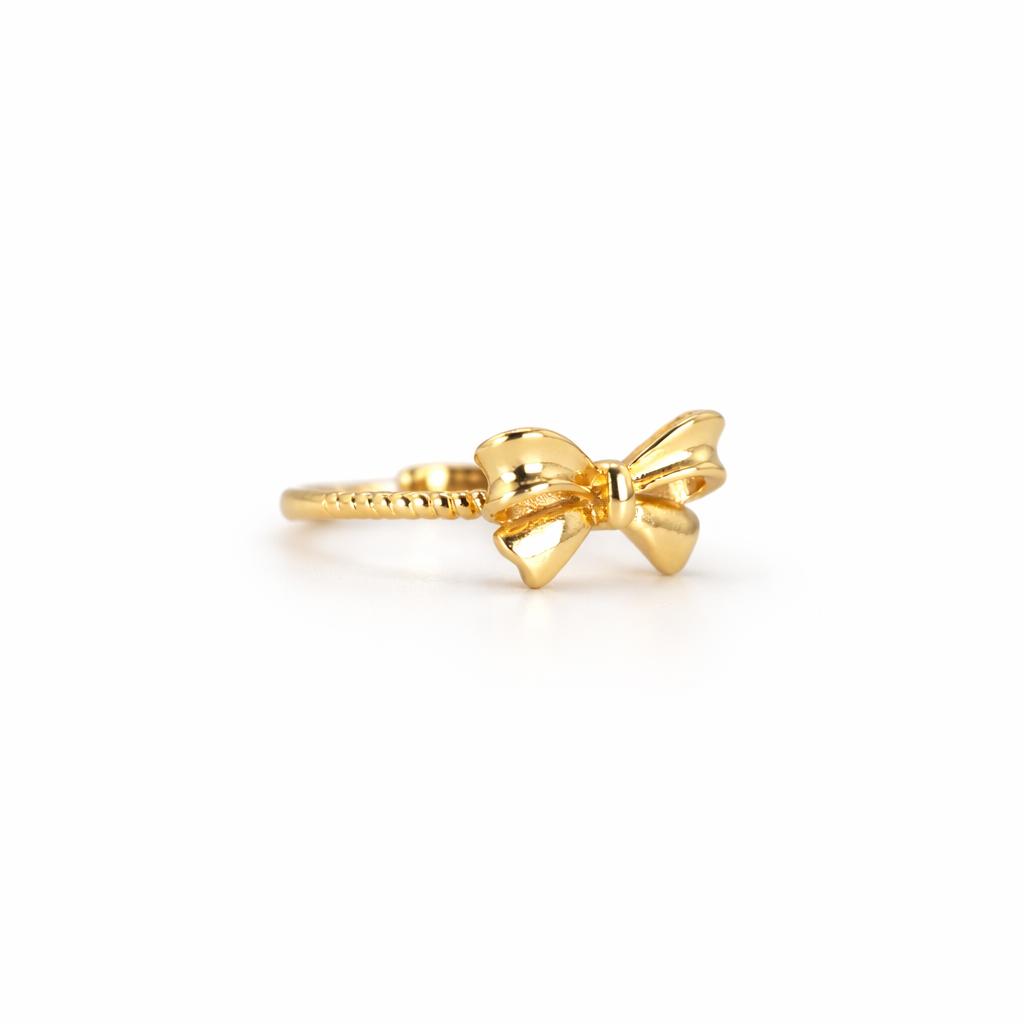 Golden Bow Ring