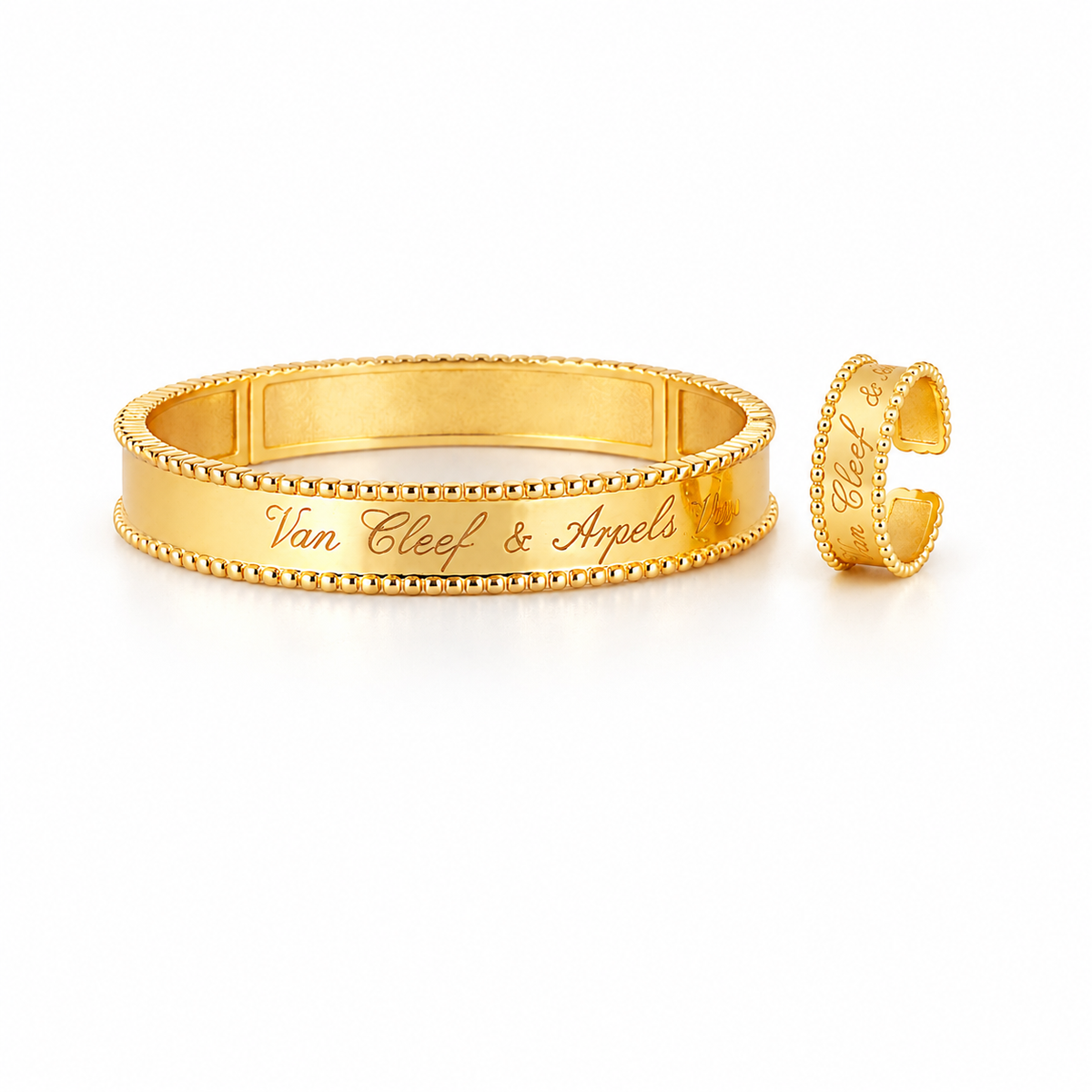 Maison Signature Bangle with ring